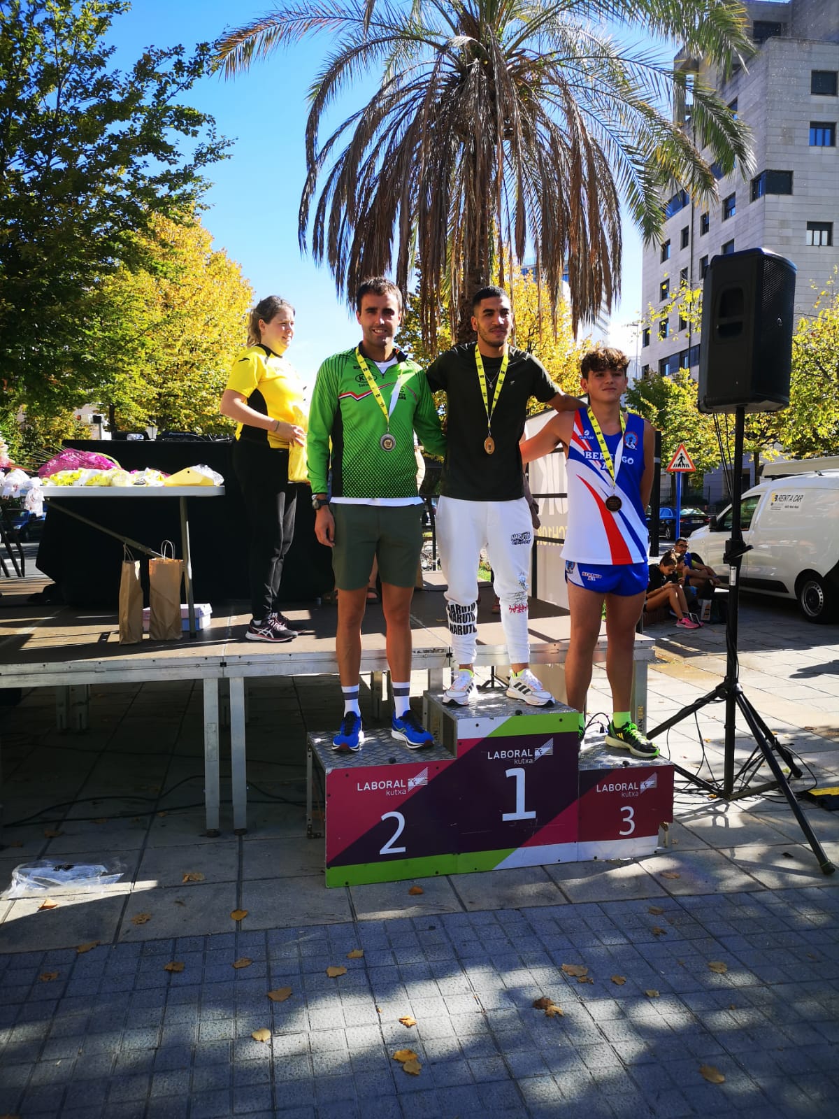 PODIO Y MARCA PERSONAL DE IRAITZ EN BARAKALDO