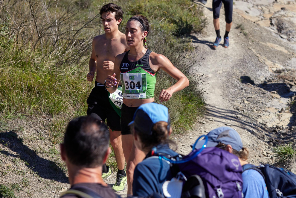 JESÚS MARI AYANZ PODIO MASTER 60 EN LA ULTRAPIRINEU