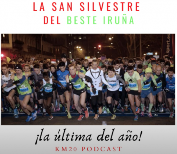 Portada podcast km20 san silvestre pamplona